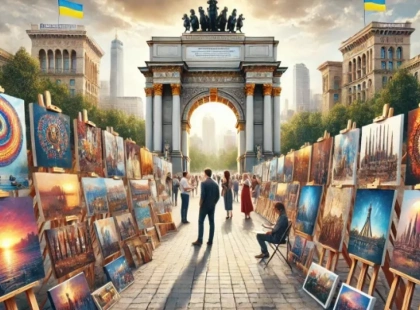 Виставка "Малюй.Ua" в Києві: міжнародне мистецтво просто неба