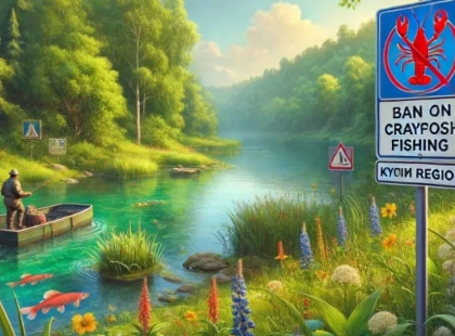 Заборона на вилов раків у Києві: що потрібно знати до 2025 року