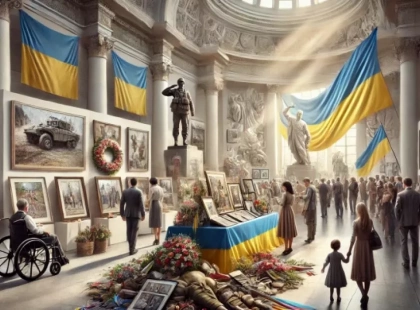У Києві презентували артпроєкт «Серце назовні. Палітра пам’яті»