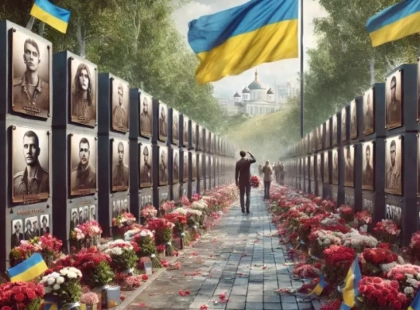 В Ірпені відкрили нову частину Алеї полеглих захисників