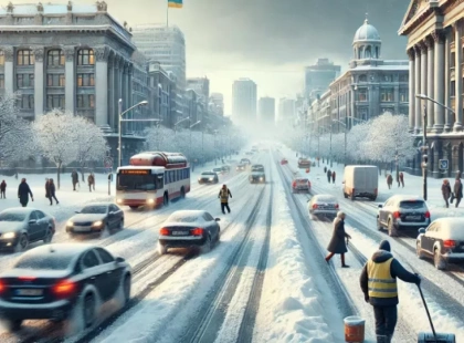 Ожеледиця в Києві: що робити, аби уникнути небезпеки?