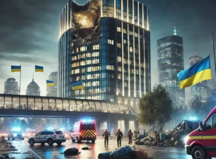 Падіння уламків ворожого дрона в Києві: деталі нічної атаки