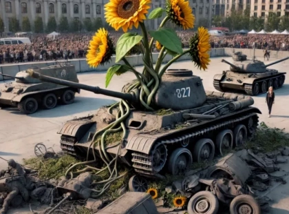 Мистецтво, яке розбиває міфи: Київ презентує "Квіти перемоги"