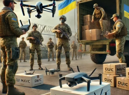 Київ передав ще 30 квадрокоптерів для захисту кордонів від ворога