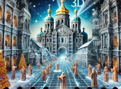 Безкоштовне різдвяне 3D-шоу у Софії Київській: не пропустіть магію Різдва