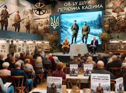 Презентація книги «Ой, у лузі червона калина»: Історія січових стрільців в Україні