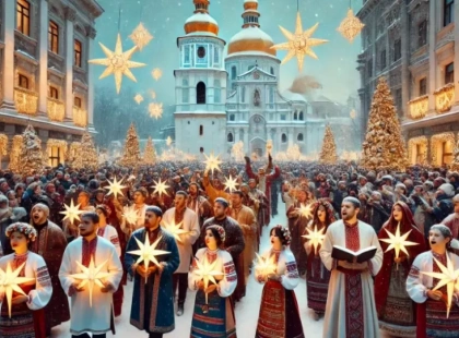 Різдвяна хода з зірками та колядками пройде центром Києва