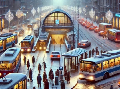 Як працюватиме громадський транспорт і метро у Києві на Новий рік