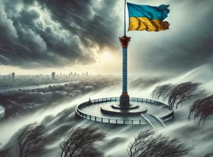 У Києві зняли головний прапор України через сильний вітер: що відомо?