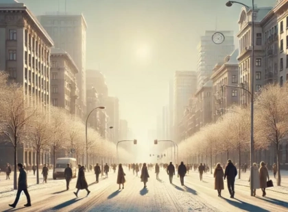 Груднева температура в Києві була на 1,8°C вище норми