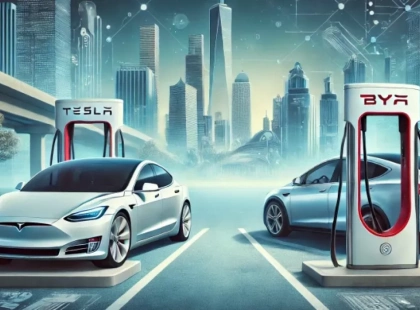 Tesla втрачає лідерство: як BYD витісняє компанію Маска з ринку електрокарів