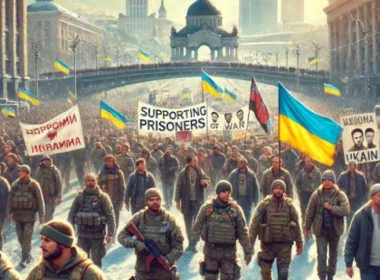 "Не мовчи! Полон вбиває": кияни вимагають звільнення полонених