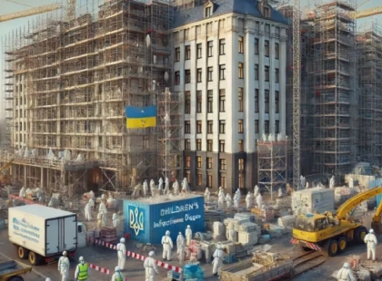 Реконструкція дитячої "інфекційки" в Броварах: понад 210 мільйонів гривень на відновлення медичної інфраструктури