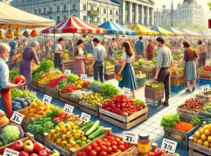 Продуктові ярмарки у Києві 8-12 січня: адреси та розклад