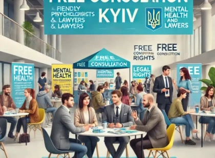 Де у Києві безкоштовно отримати психологічну та юридичну допомогу