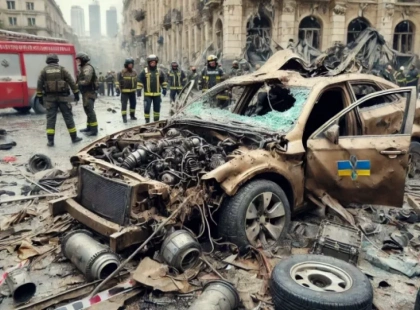 Вибухи в Києві: наслідки падіння уламків БпЛА