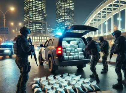Київські поліцейські затримали драгдилера з кокаїном на 300 тис. грн