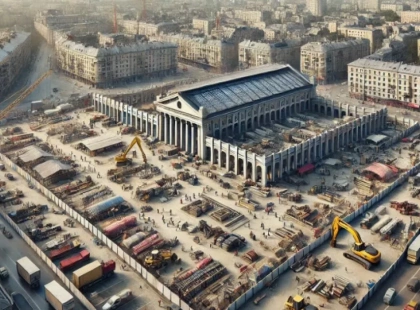 На місці ринку "Оболонь" у Києві з'явиться ТРЦ і 5 нових висоток