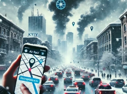 Київ "телепортує" в Курськ: чому збивається GPS під час повітряних тривог