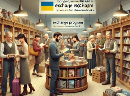 Як кияни можуть обміняти книги російською на українську: деталі проєкту