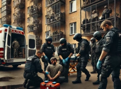 Напад на працівника ДБР у Києві: Чоловік затриманий після замаху з ножем
