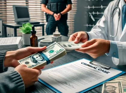 40 000 грн за  статус "обмежено придатний": лікаря в Київській області затримано за хабар