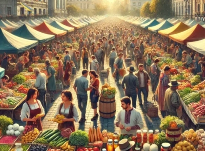 Київські продуктові ярмарки на вихідних: найкращі місця для покупок