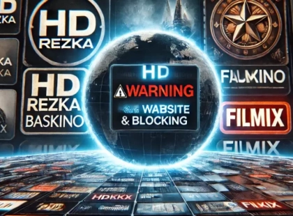 В Україні заблокували нові домени піратських платформ HD Rezka, Baskino та Filmix