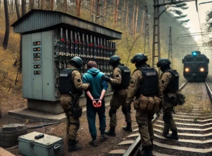 Затримано диверсанта в Київщині: Як молодик підпалив залізницю за гроші окупантів