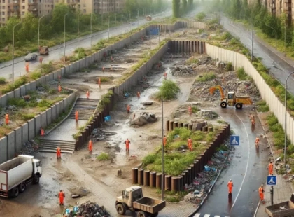 У Дарницькому районі після скарг киян розчистили територію від сміття та бетонних плит