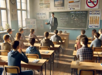 Майже 30% школярів у Києві експериментують з нікотиновими виробами