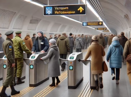 Хто може їздити безкоштовно в метро Києва у лютому 2025 року?