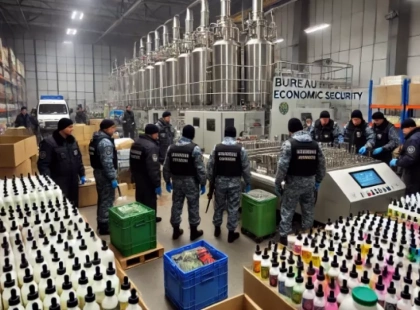Підпільне виробництво рідин для куріння на Київщині: як викрили масштабну схему?