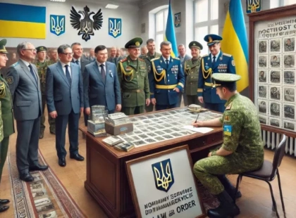У Києві презентували нову марку, присвячену Військовій службі правопорядку