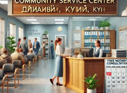 Безкоштовні консультації нотаріуса для мешканців Ірпінської громади
