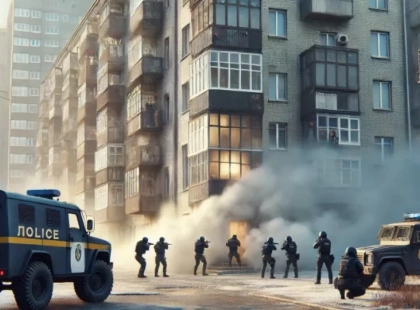 Чоловік кинув димову шашку в Голосіївському районі: затримано за зберігання боєприпасів