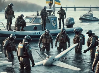 На Київщині в Дніпрі сапери виявили уламки російського дрона: що відомо?