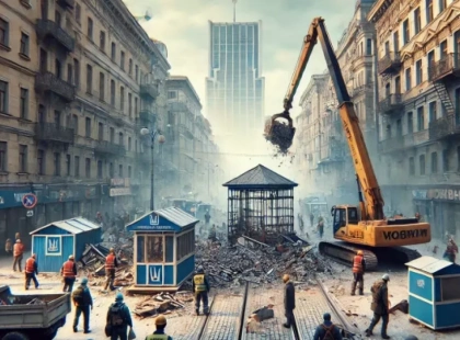 Скільки МАФів демонтували в Києві в січні 2025: підсумки та деталі