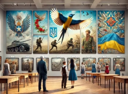 «Серце нАЗОВні»: у Києві відбувся унікальний арт-проєкт пам’яті