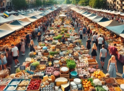 Продуктові ярмарки у Києві з 11 по 16 лютого 2025 року: локації та деталі