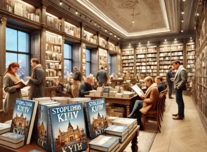 Книга «Столиций Київ» увійшла в топ-10 книжок січня: що про неї варто знати