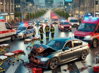 У Києві п’яний водій BMW спричинив ДТП: наслідки для порушника та постраждалих