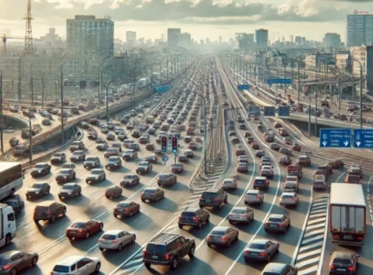 Київські дороги в 2025 році: де трапляється найбільше ДТП?
