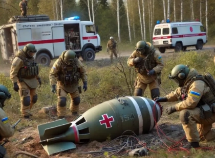 Сапери Київщини знищили російську авіабомбу: деталі операції