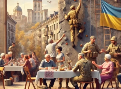 Київ відкриває новий проєкт для ветеранів: арттерапія, скелелазіння і більше