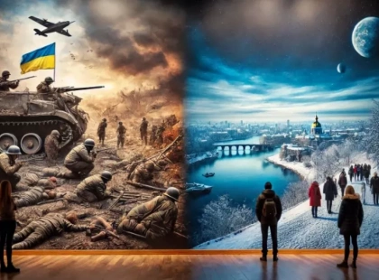 Унікальна виставка в Софії Київській: фотопроєкт про паралельні життя незламних українців