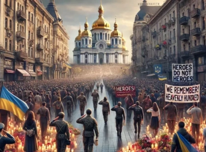 У Києві вшанували пам'ять Героїв Небесної Сотні