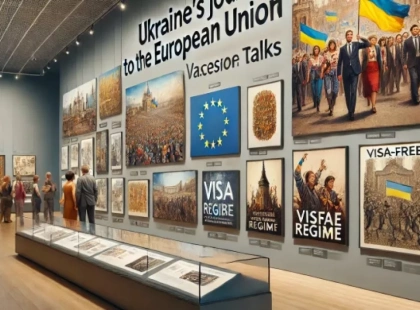 Виставка в Музеї історії Києва: Шлях України до ЄС через мистецтво