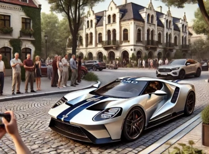 У Києві помітили колекційний Ford GT: суперкар вартістю 690 тисяч доларів
