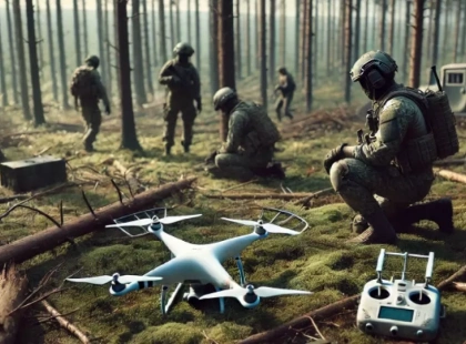 У лісі Бучанського району виявили безпілотник «Герань-2»: важливі деталі